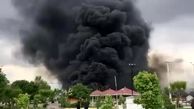 انفجار وحشتناک تریلر حمل سوخت در نیشابور + فیلم لحظه حادثه