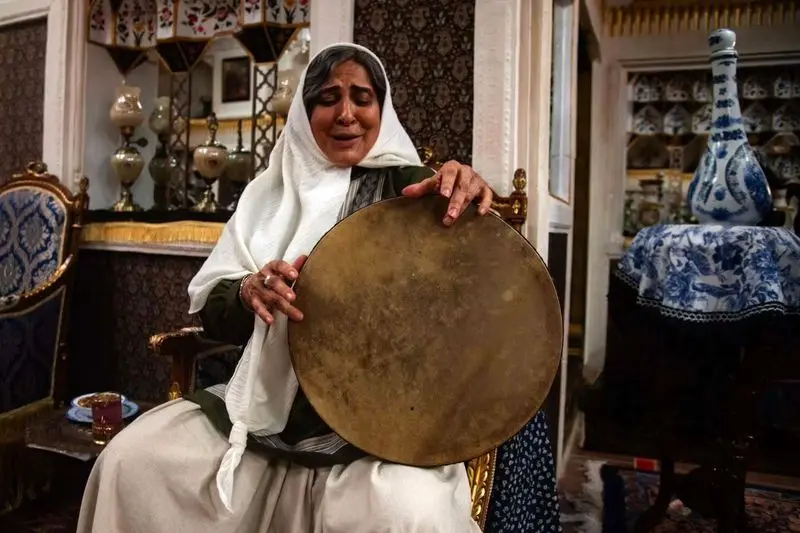 عکس‌های مرجانه گلچین در نقش "دایه" در سریال بامداد خمار