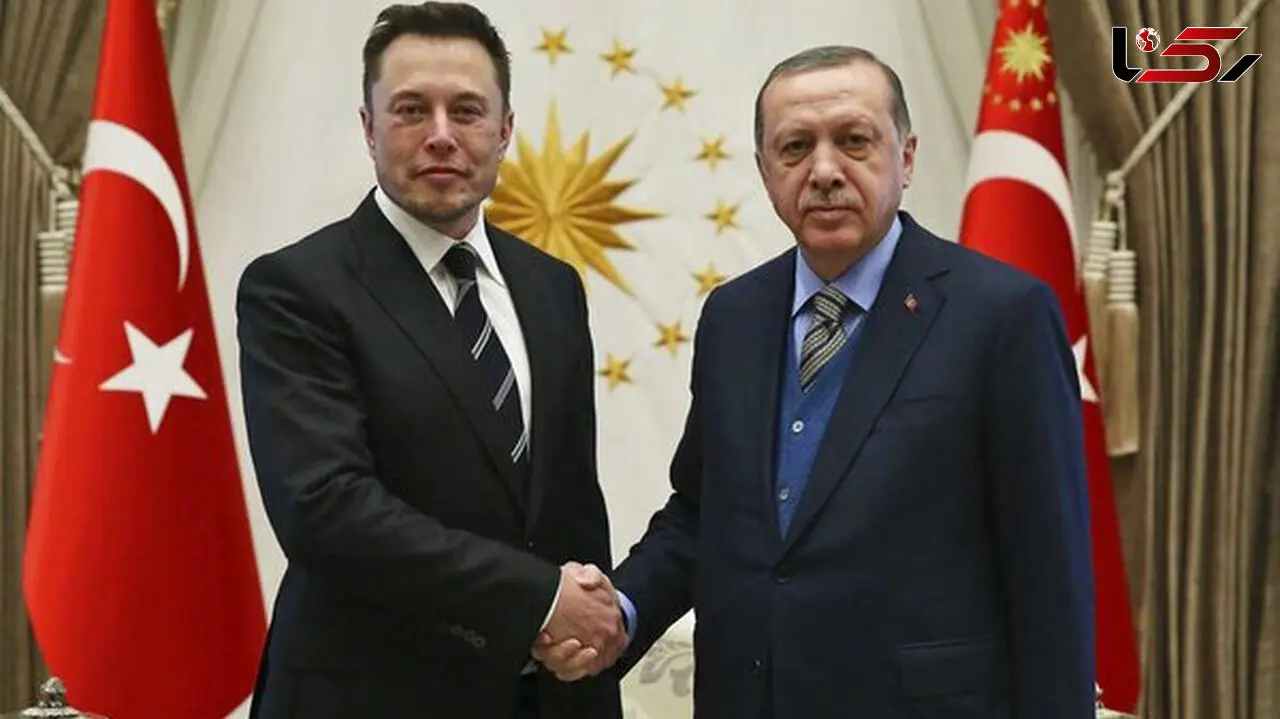 ایلان ماسک با پسرش به دیدار اردوغان رفت + فیلم