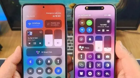 آیفون با iOS 27 در برابر شیائومی HyperOS + فیلم