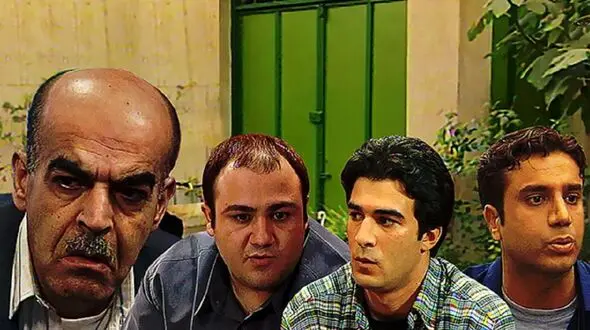  (عکس) «کیومرث ملک مطیعی و حمید لولایی» در پشت صحنه سریال زیر آسمان شهر؛ سال 79 
