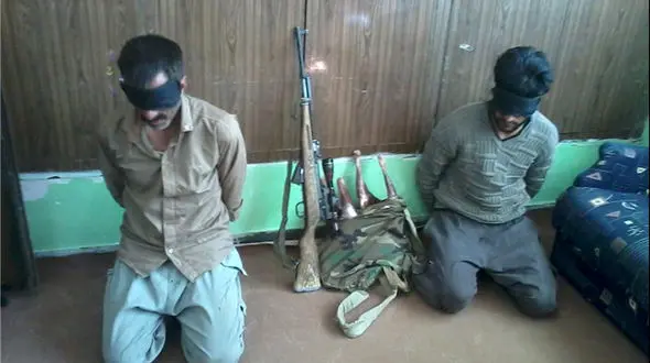 عکس خاص از به دام افتادن ۳ شکارچی در پلدختر + عکس