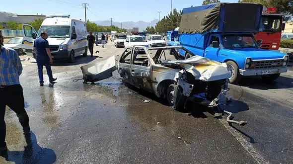 تصادف خونین در آذرشهر با 3 مصدوم