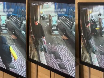 فیلم / پسرجوان پیاده‌رو، دزد موبایل‌قاپ را نقش بر زمین کرد!