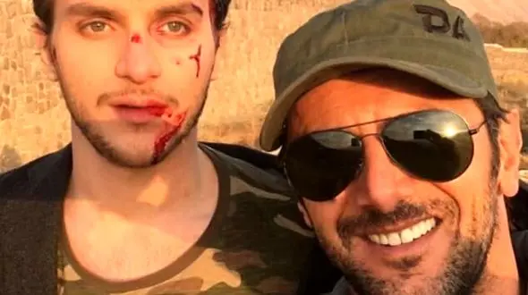 فیلم دارا پسر امین حیایی: پدرم هیچ گرهی از مشکلات من رو باز نمیکنه! هرجا که گیر میکنم از پدرم سوال میکنم !