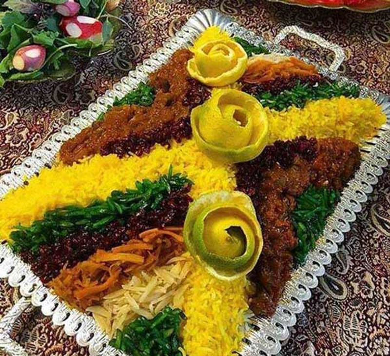 عکسهای تزئین قیمه نثار