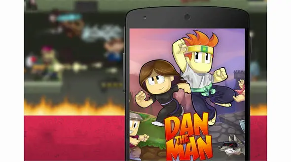 معرفی بازی موبایل Dan the Man +فیلم و عکس 