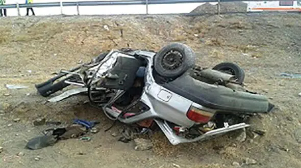 واژگونی خودرو پراید 3 کشته در پی داشت 