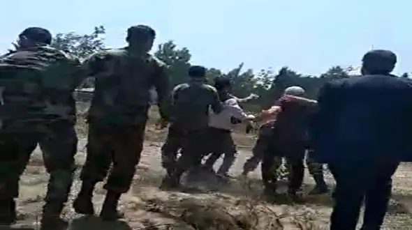 ماجرای کتک کاری کارکنان منابع طبیعی در خشکبیجار + عکس 