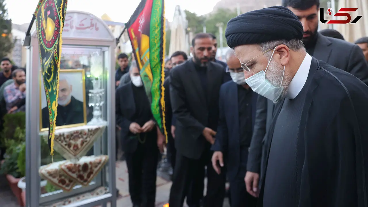 رییس‌جمهور به مقام شامخ سپهبد شهید سلیمانی ادای احترام کرد