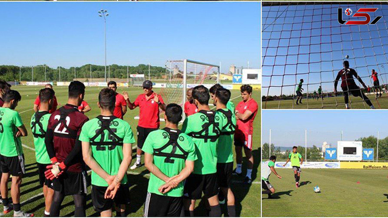 تمرینات تیم ملی فوتبال ایران در اتریش برگزار شد+ عکس