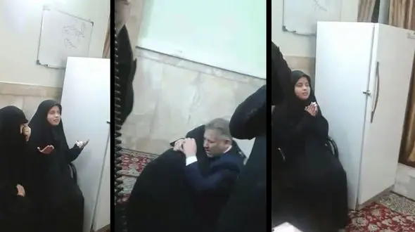  دختر جوان نابینا در حرم امام رضا(ع) شفا گرفت /فیلم شکرگزاری این دختر را ببینید+فیلم و عکس