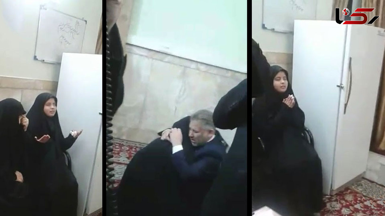  دختر نابینای عراقی در حرم امام رضا(ع) شفا گرفت / کلیپ شکرگزاری این دختر و پدرش را ببینید+فیلم و عکس