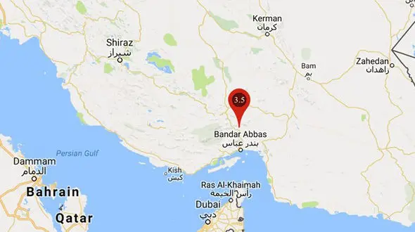 زلزله در فین هرمزگان / دقایقی قبل رخ داد!  