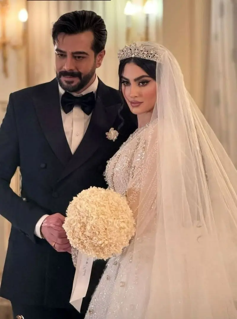 مریم مومن و همسرش