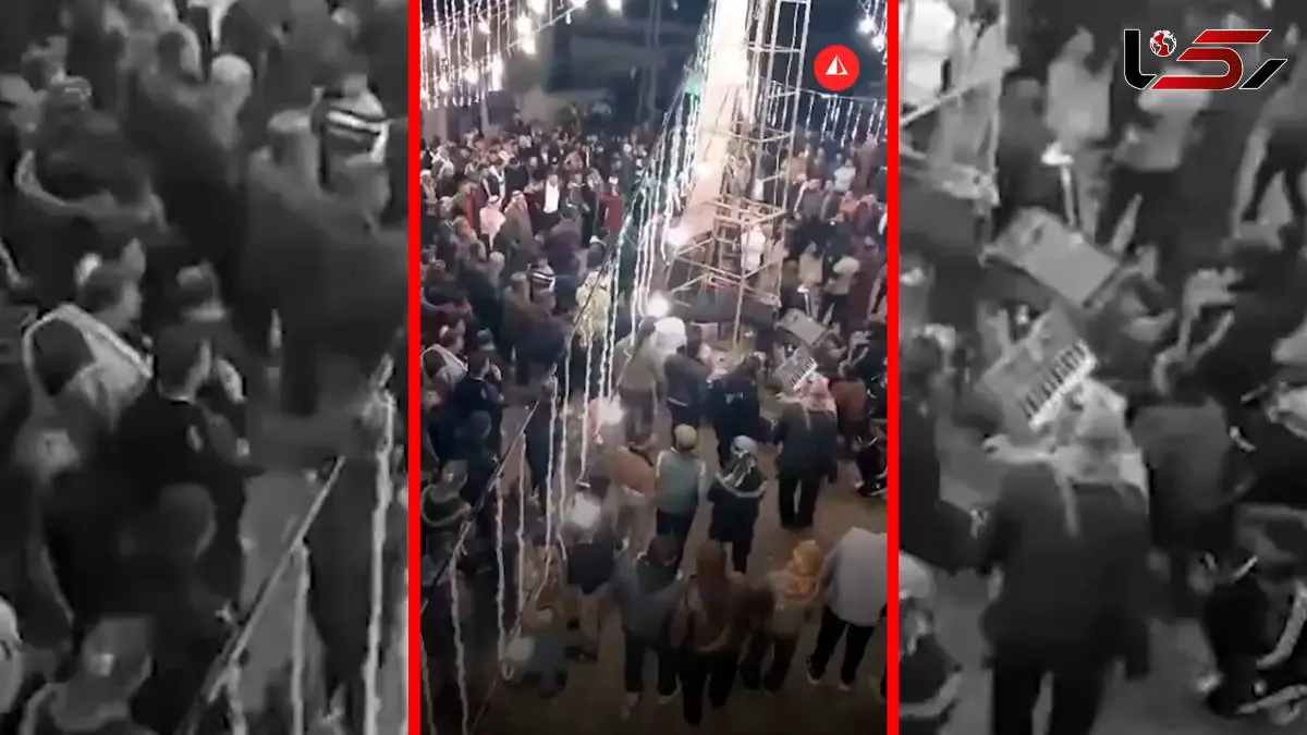 فیلم انفجار در جشن عروسی سوریه