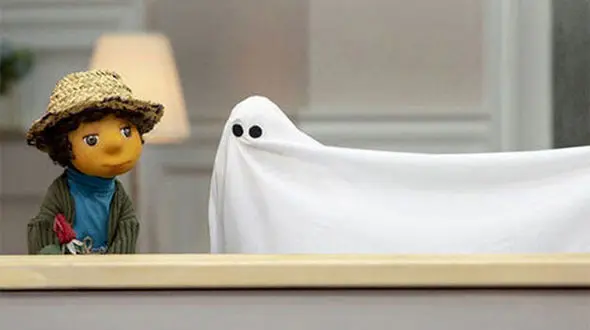 حتما ببینید / دعوای دیدنی بچه با یک روح + فیلم 