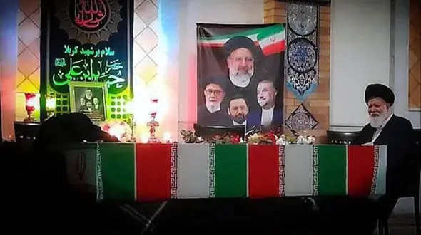 وداع آیت الله علم الهدی با شهید سید ابراهیم رئیسی