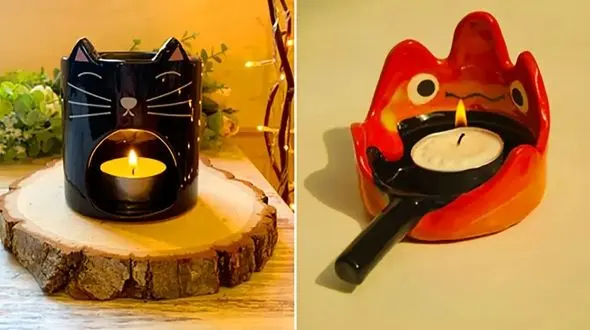 مدل‌ های بی‌ نظیر جاشمعی سرامیکی؛ از دکوراسیون کلاسیک تا طرح‌ های لعابدار