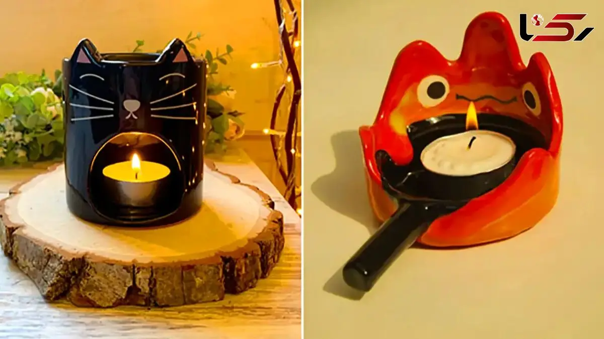 مدل‌ های بی‌ نظیر جاشمعی سرامیکی؛ از دکوراسیون کلاسیک تا طرح‌ های لعابدار