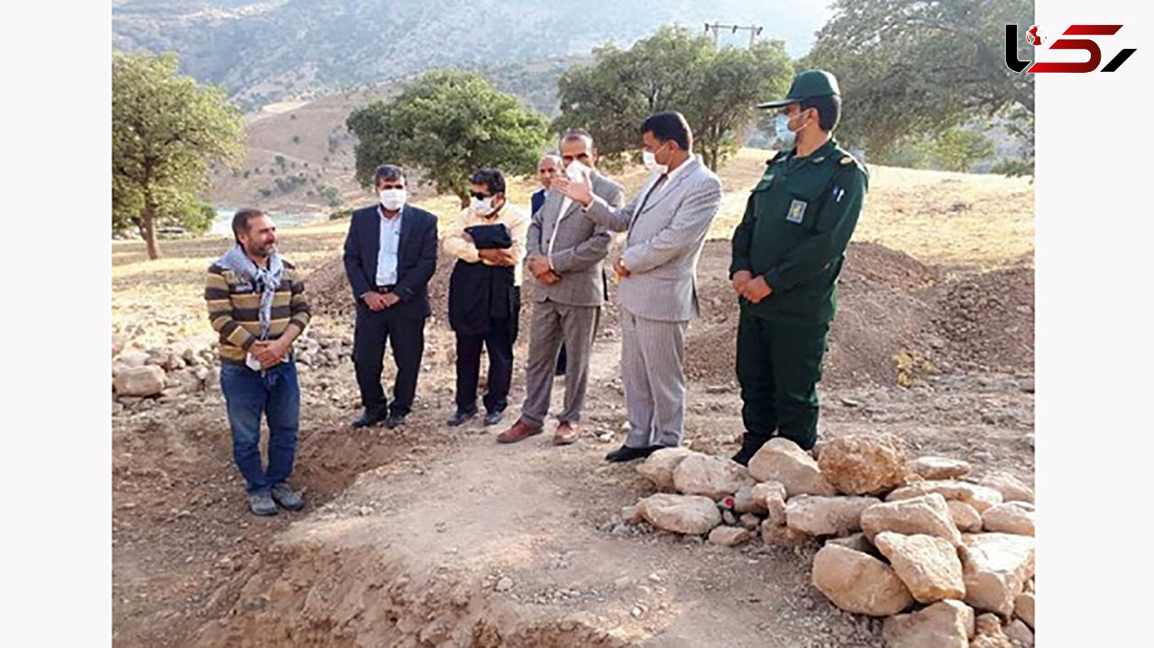 کشف 5 گورستان باستانی در سادات محمودی دنا