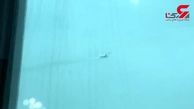 مانورهای خطرناک هواپیما در مقابل متل قو +فیلم