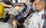 فرو رفتن میلگرد در بدن کارگر 25 ساله / عملیات نجات او نفس گیر بود + فیلم عملیات و تصاویر