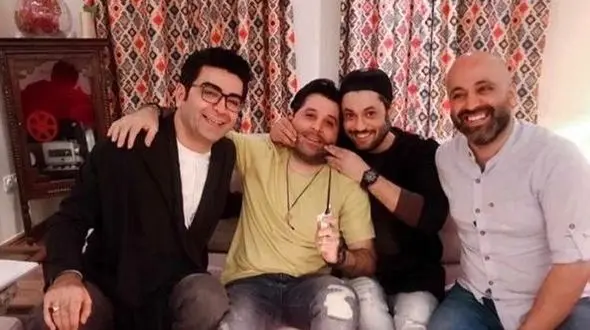 حضور مجری ممنوع التصویر در تولد داماد مهدی هاشمی+عکس 