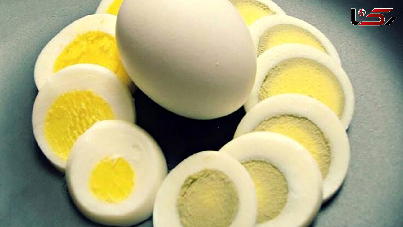 دلیل سبز شدن زرده تخم مرغ پخته چیست ؟