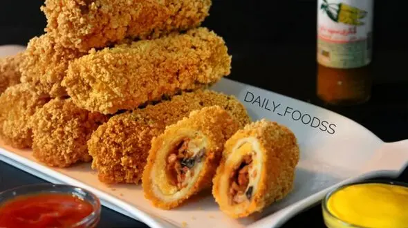 طرز تهیه رول سوخاری خانگی با مواد تازه و خوشمزه