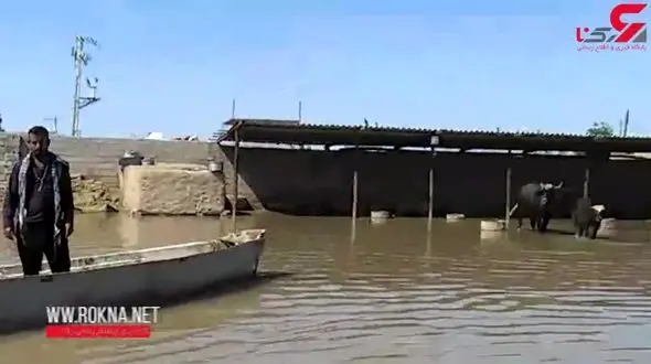 هشدار جدی / این روستا خوزستان باید هرچه سریع تر تخلیه شود+ فیلم