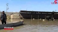 اینجا ونیز نیست! /زیرآب رفتن روستاهای خوزستان با رهاسازی آب سدها  + فیلم