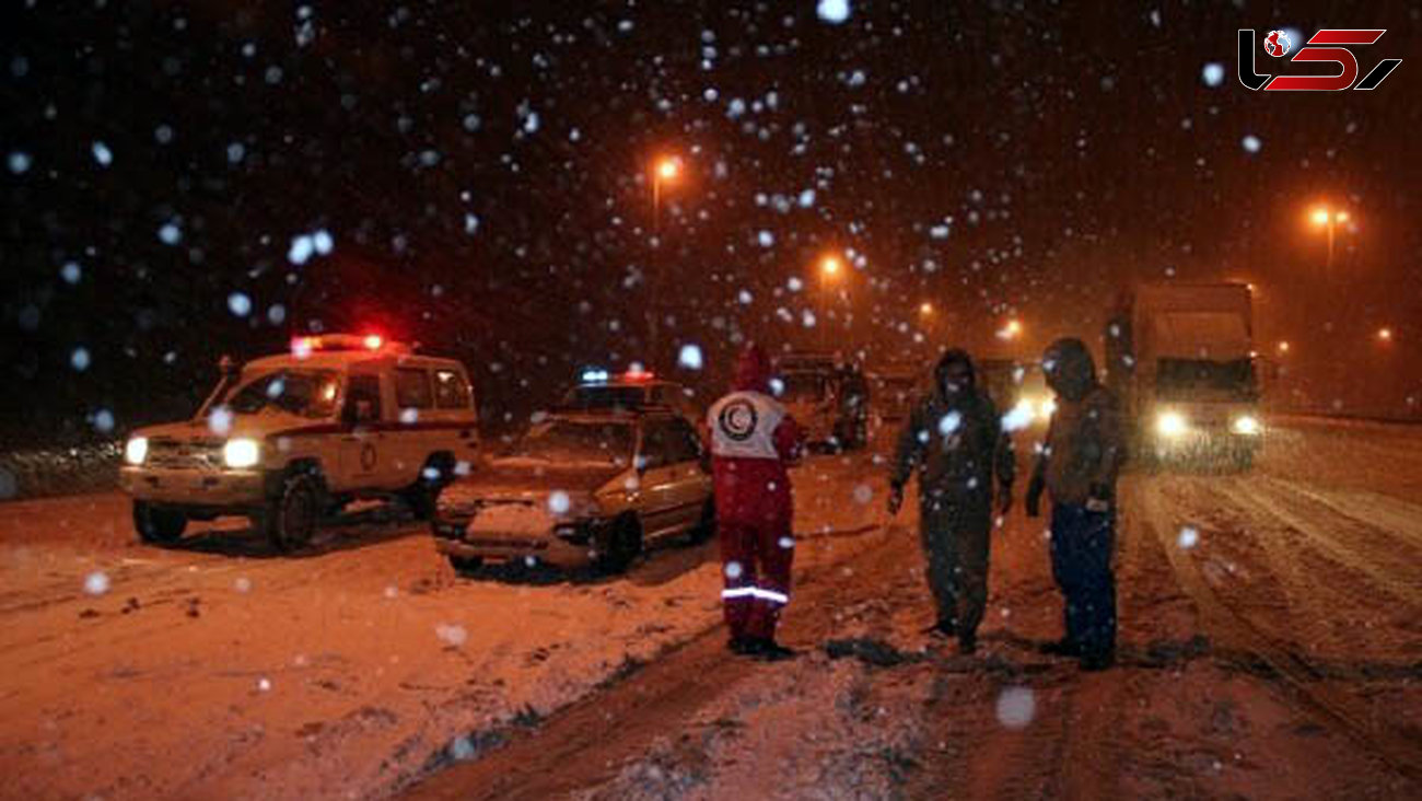 ۱۳ استان درگیر برف و کولاک/ امدادرسانی به ۱۵۰۰ مسافر در راه مانده