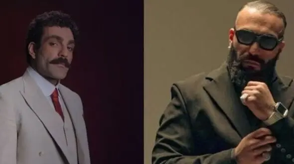 حمید صفت در قامت اصلان خان در بامداد خمار تغییر چهره داد/ رپر مشهور با استایل خان قاجاری اصلا قابل شناسایی نیست