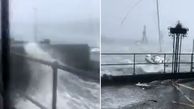 طوفان مرگبار افلیا در ایرلند+فیلم
