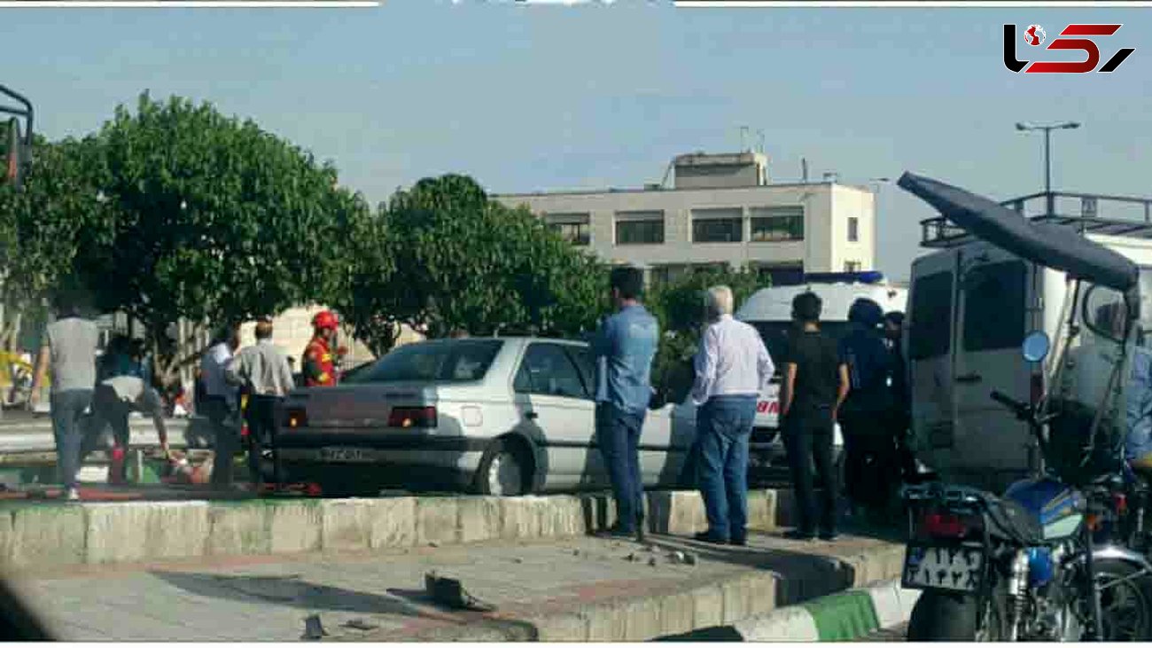 حادثه هولناک در امیرآباد شمالی تهران + عکس 