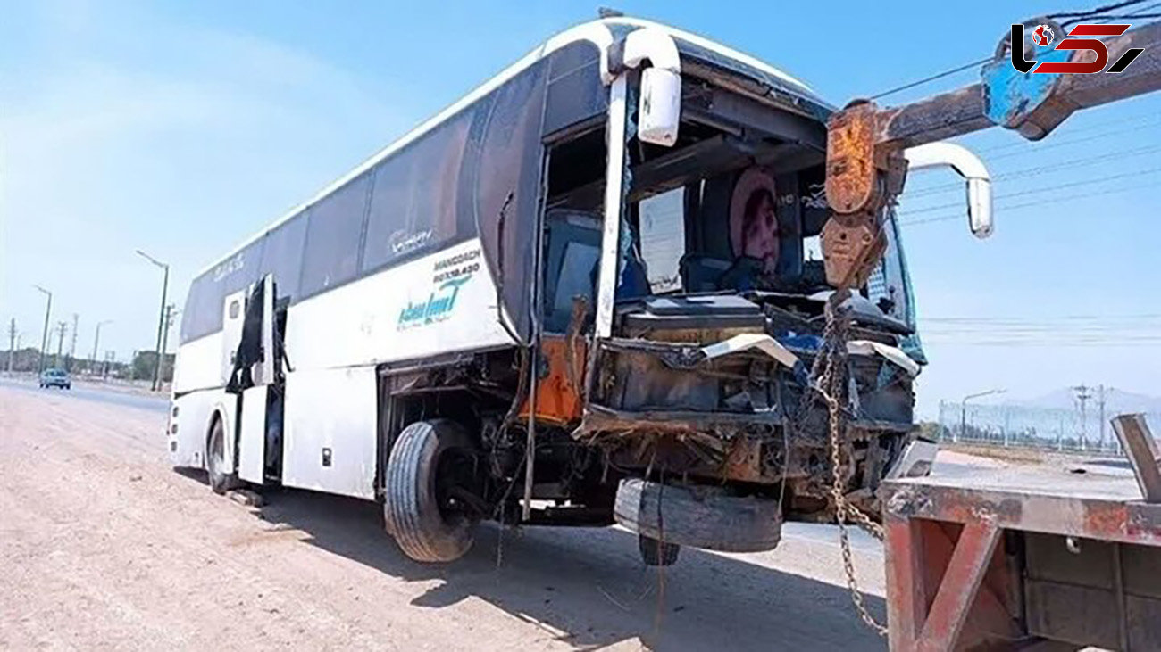 علت تصادف اتوبوس در جاده سبزوار چه بود؟ / 55 نفر مصدوم شدند