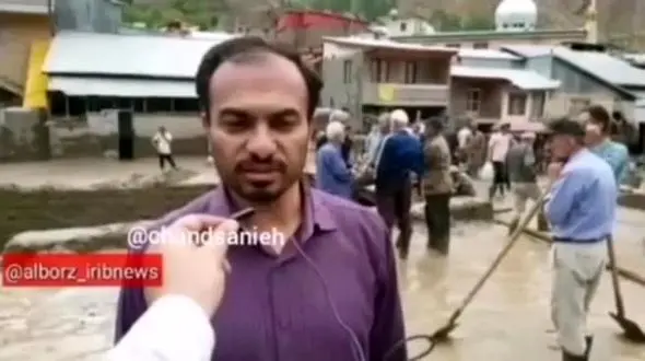  اظهارات عجیب فرماندار طالقان پس از وقوع سیل + فیلم