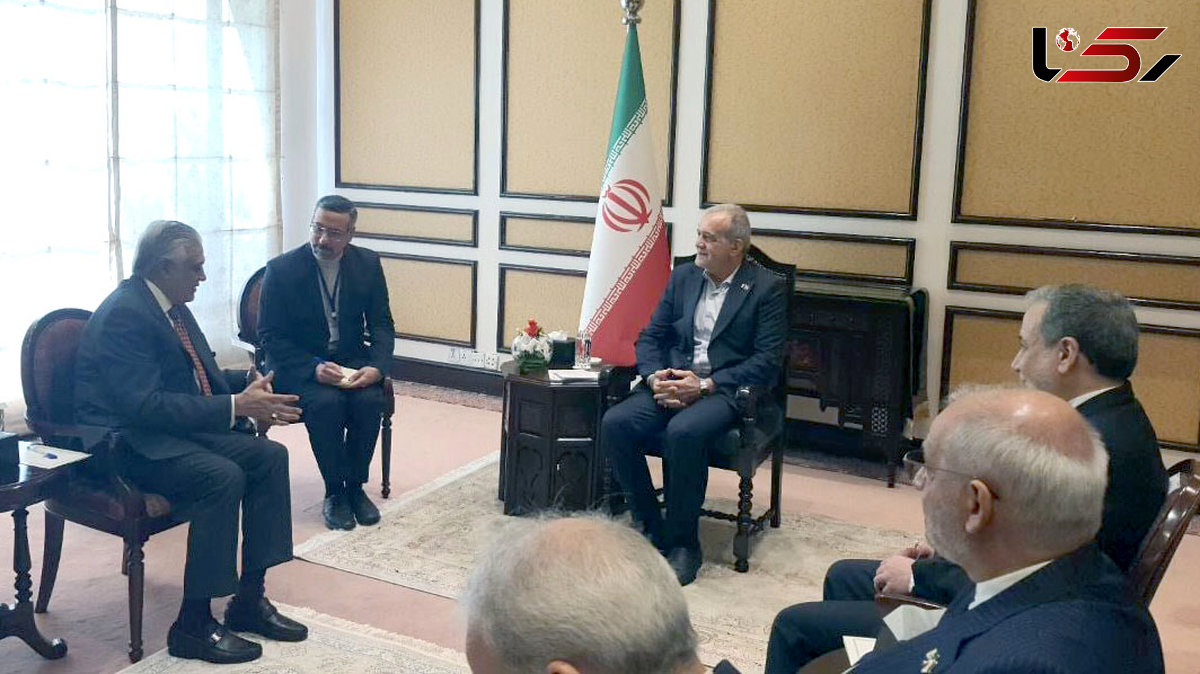 وزیر خارجه پاکستان به دیدار پزشکیان رفت