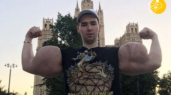 
ملوان زبل روسیه با بازوهای غیرمتعارف+عکس
