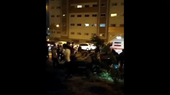 فیلم تصادف شدید در اصفهان / یک زن بیرون پرتاب شد 