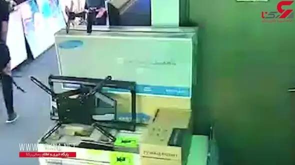 سیگار الکترونیکی در جیب یک مرد منفجر شد! + فیلم
