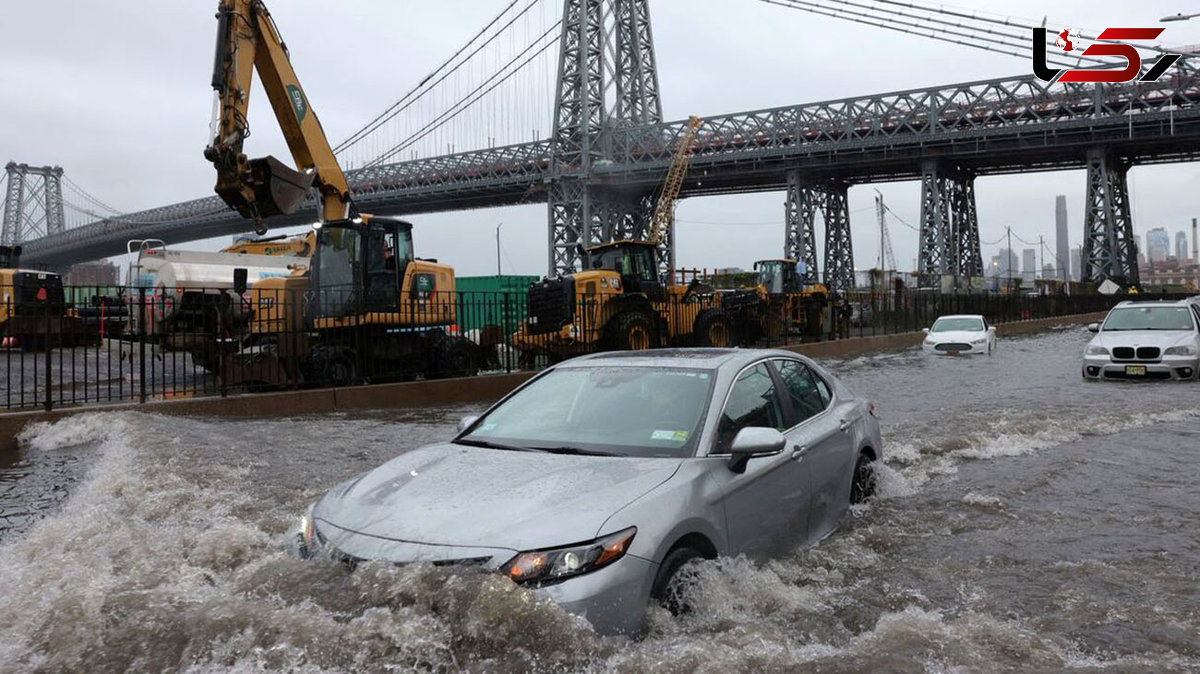 "Video of Heavy Rainfall and Flooding in New York"