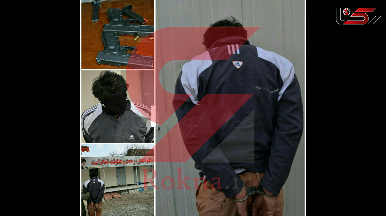 سرقت مسلحانه از بانک صادرات لاهیجان + عکس سارق 