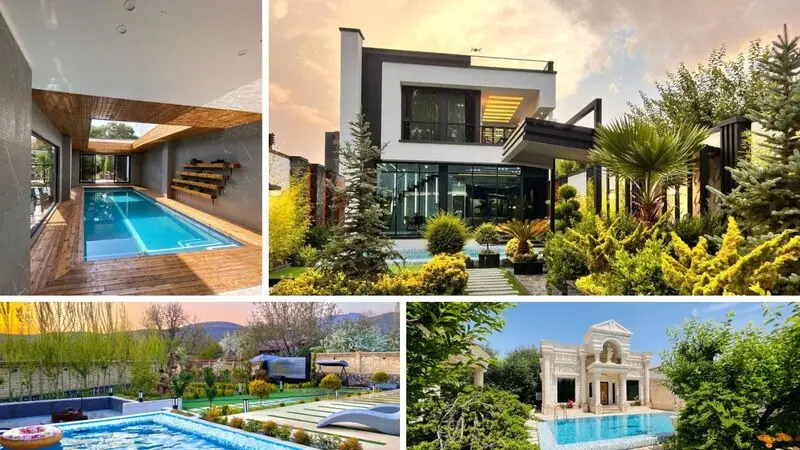 ویلاهای لوکس در کردان و اطراف تهران
