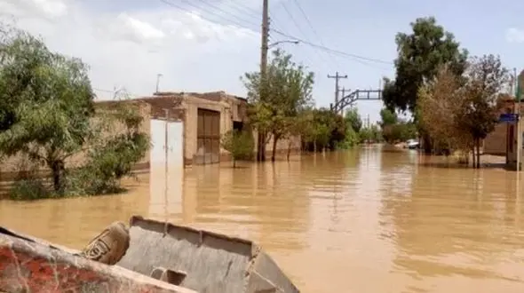 فیلم هولناک سیل در یاسوج