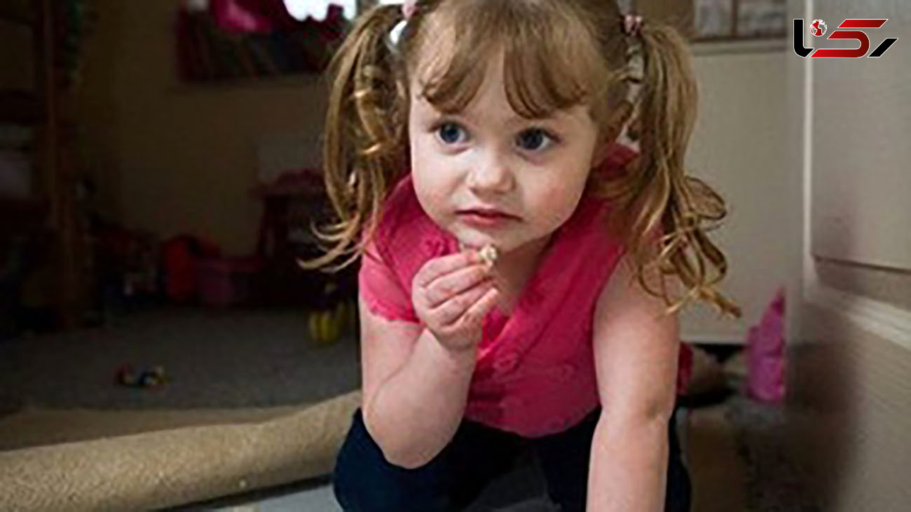 عادت عجیب دختر 4 ساله آمریکایی + عکس