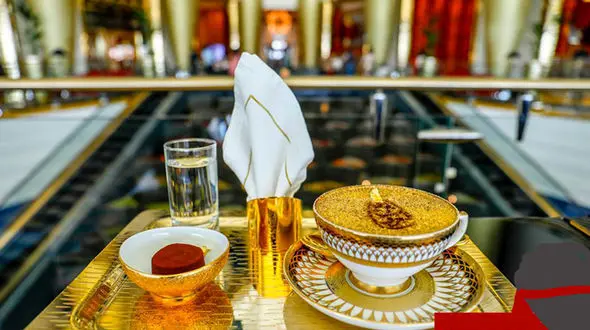 
کاپوچینو با طلای ۲۴ عیار +عکس
