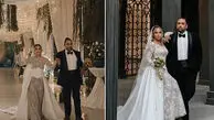 فیلم / نگاهی به عروسی سامان گوران با عروس خانم زیبایش