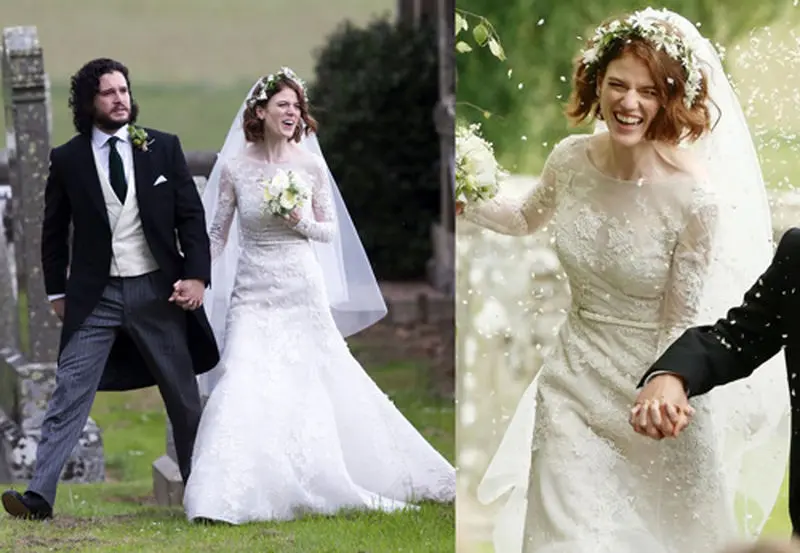 لباس عروس سلبریتی‌ها از برند الی صعب